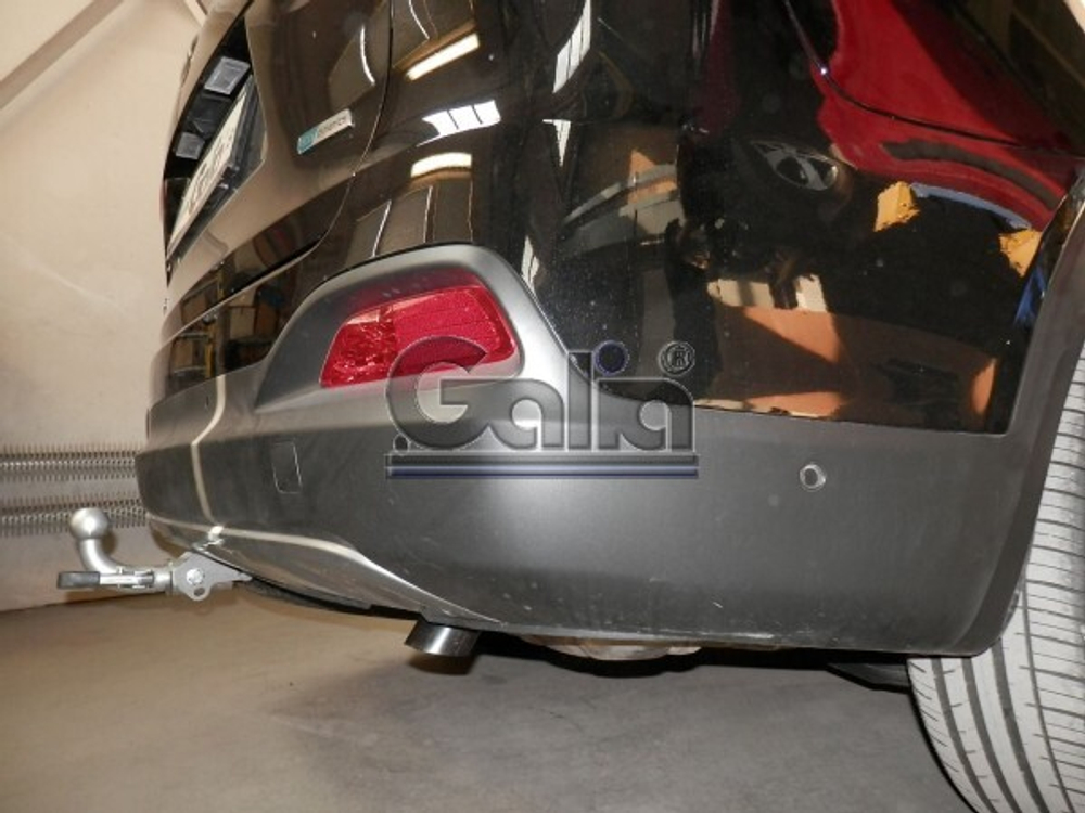 Фаркоп оцинкованный Galia H091A для Hyundai Santa Fe 2012-2018, Kia Sorento 2012-2015, 2015-(паспорт и сертификат в комплекте)(без электрики)