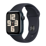 Умные часы Apple Watch SE 2 (2024) GPS, 40mm, Midnight Aluminium Case with Sport Band S/M, Midnight (Темная ночь)