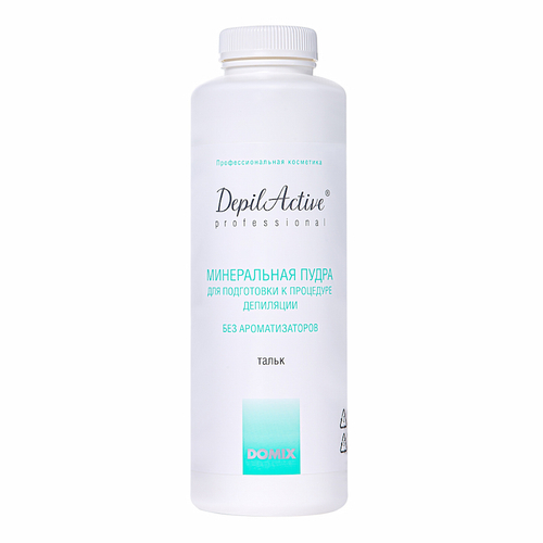 Минеральная пудра (тальк) для депиляции Domix, 270 гр