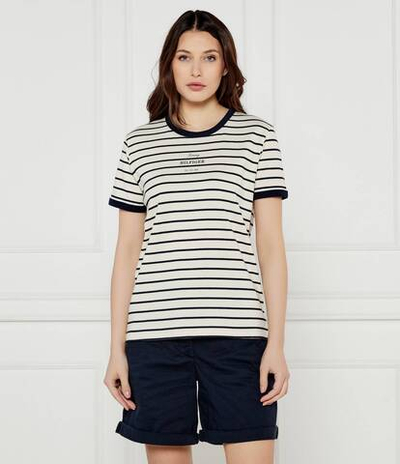 Футболка Tommy Hilfiger - экрю(WW0WW44586)