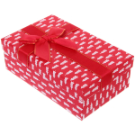 Коробка подарочная «Зимняя радость» 19*12*6,5 см, Красный