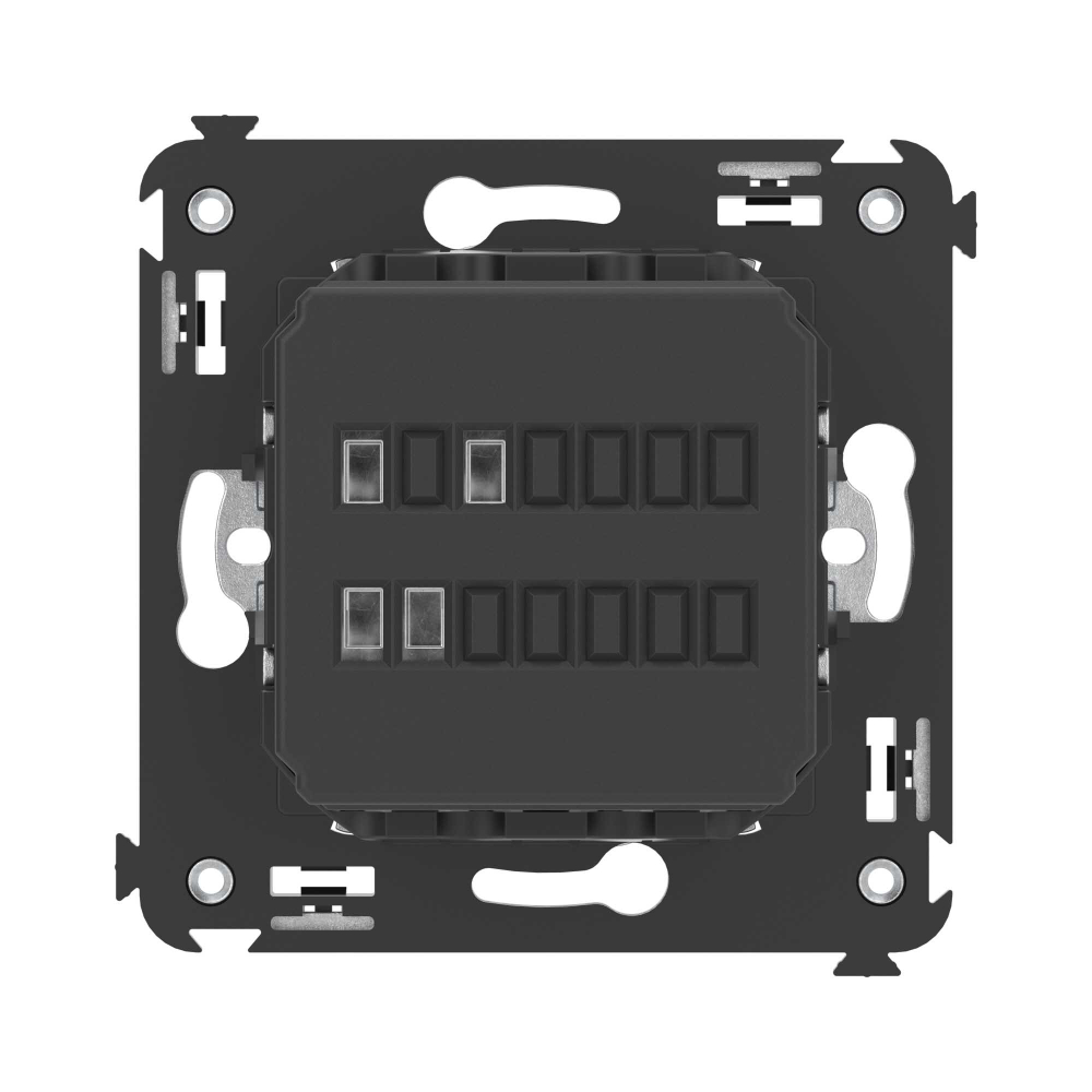 Механизм управления вентиляторами в стену, "Avanti", "Закаленная сталь"