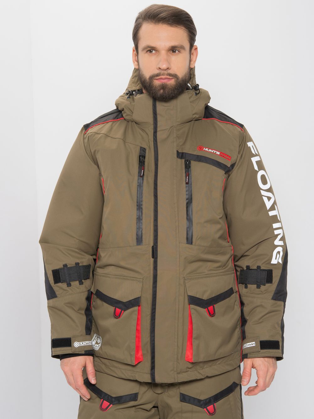 Костюм зимний Поплавок Siberia Floating ткань Breathable цвет Хаки/Черный Костюм зимний Поплавок Siberia Floating ткань Breathable цвет Хаки/Черный