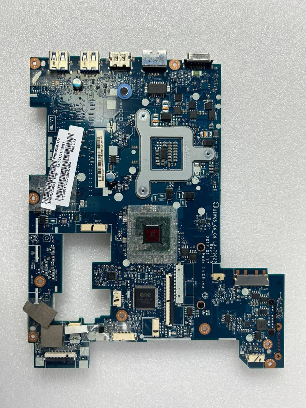 Материнская плата для ноутбука Lenovo G580 QIWG6 LA-7982P W8P UMA 100M W/HDMI (90001172), оригинал