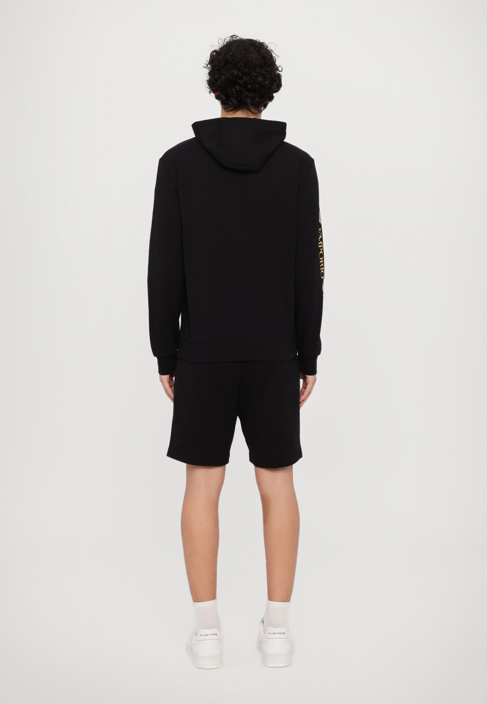 EA7 Emporio Armani UNISEX - Толстовка с капюшоном - Чёрный