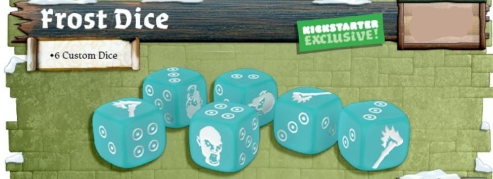 [Предзаказ] Zombicide - Frost Dice