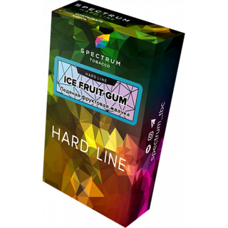 Табак Spectrum Hard Line - Ice Fruit Gum 40 г