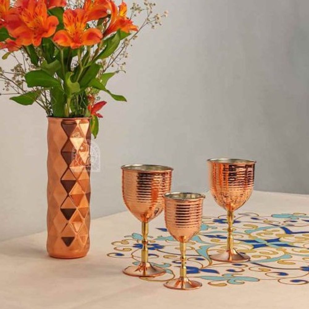 Набор из 6 медных кубков ручной работы Exirmes 30220372 Иран