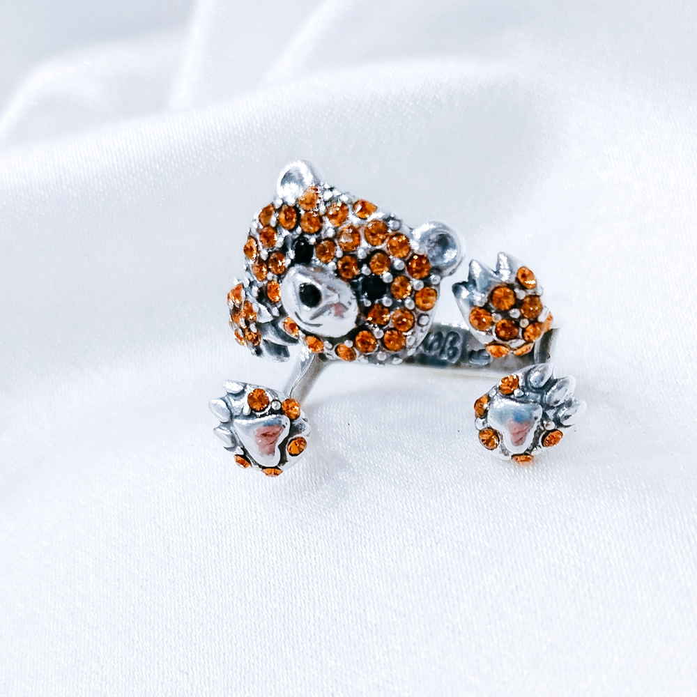 "Мишут" кольцо в серебряном покрытии из коллекции "Волшебный лес" от Jenavi