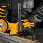 Струбцина F-образная, быстрозажимная, 150 х 55 мм, усиленный нейлоновый корпус Denzel