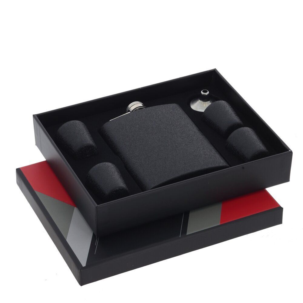 GAEM Набор из 5-ти предм.: фляжка 250 мл, L9 W2,5 H13,5 см