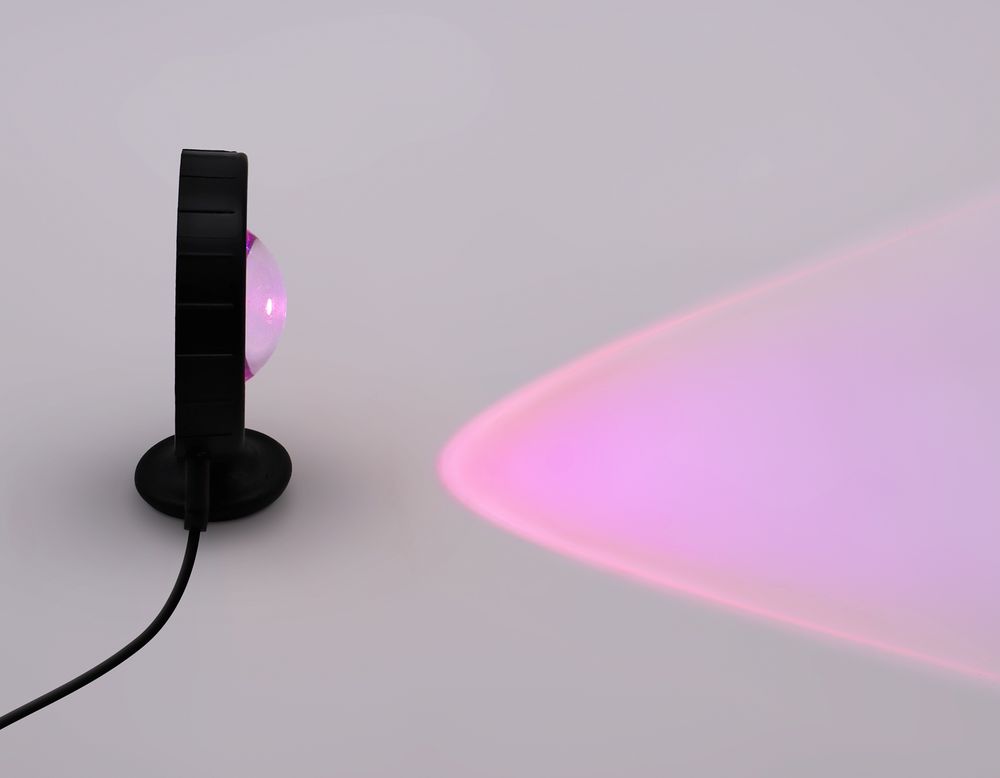 Ambrella Атмосферная светодиодная настольная лампа с пультом Desk DE8383