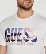 Футболка CITY OF PALMS GUESS - белый(M4YI83 K9RM1)