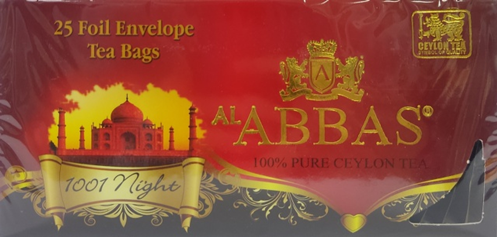 Чай "Al-ABBAS" 1001 ночь 25 пак