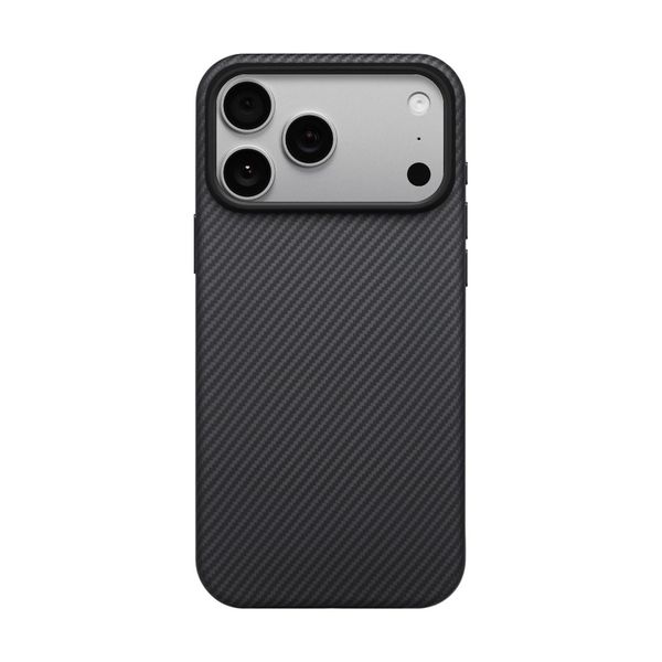Чехол Pitaka Summa Case для iPhone 17 Pro Max, Черный | Twill