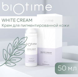 WHITE CREAM BIOTIME - Крем для борьбы с пигментацией, 50мл