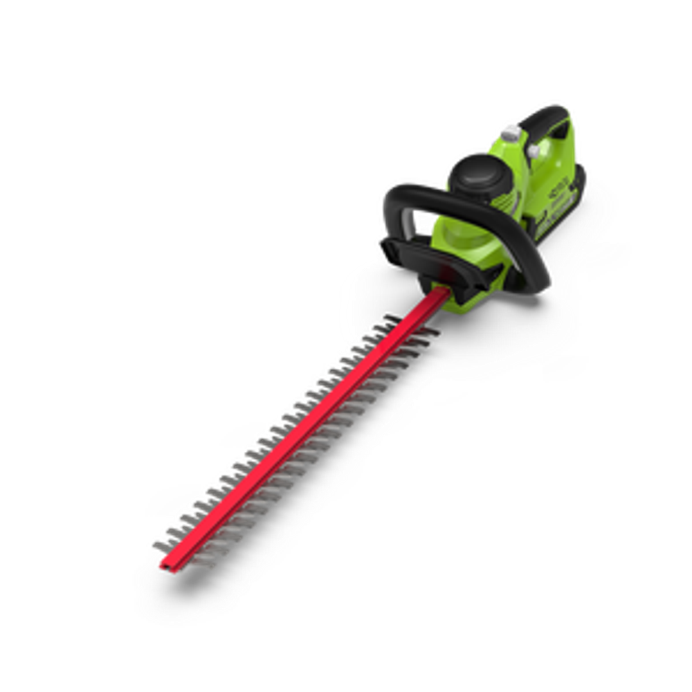 Аккумуляторный кусторез Greenworks G40HT61, 2200907,40v, 60 см, в комплекте с АКБ 2 А·ч и ЗУ