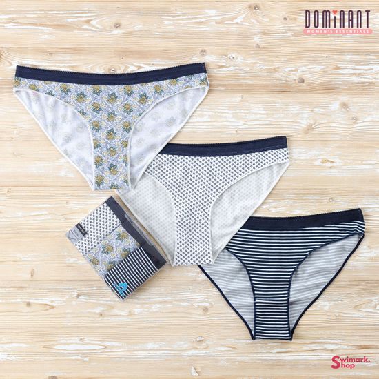 Трусики женские DOMINANT 39500-3, BIKINI, 3 шт. в уп.