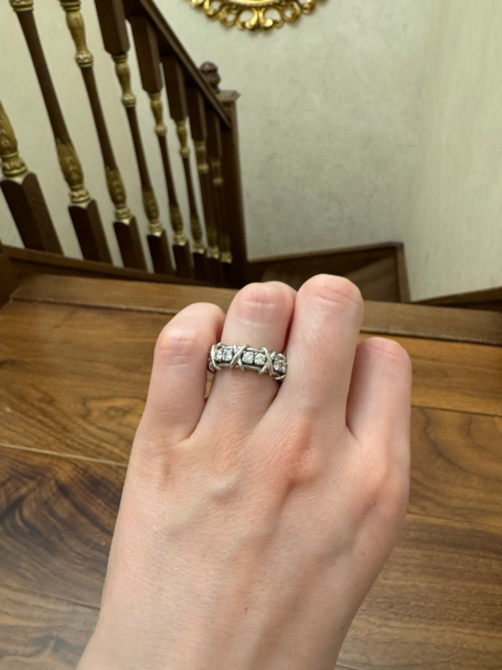 Кольцо Sixteen Stone Tiffany&Co