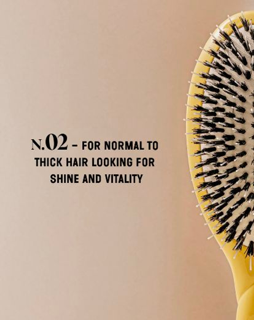La Bonne Brosse Массажная расческа для волос N 02 Essential Detangling Brush - Emerald Green