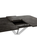 Стол кухонный Ателье темный 100(131)х100х75 см