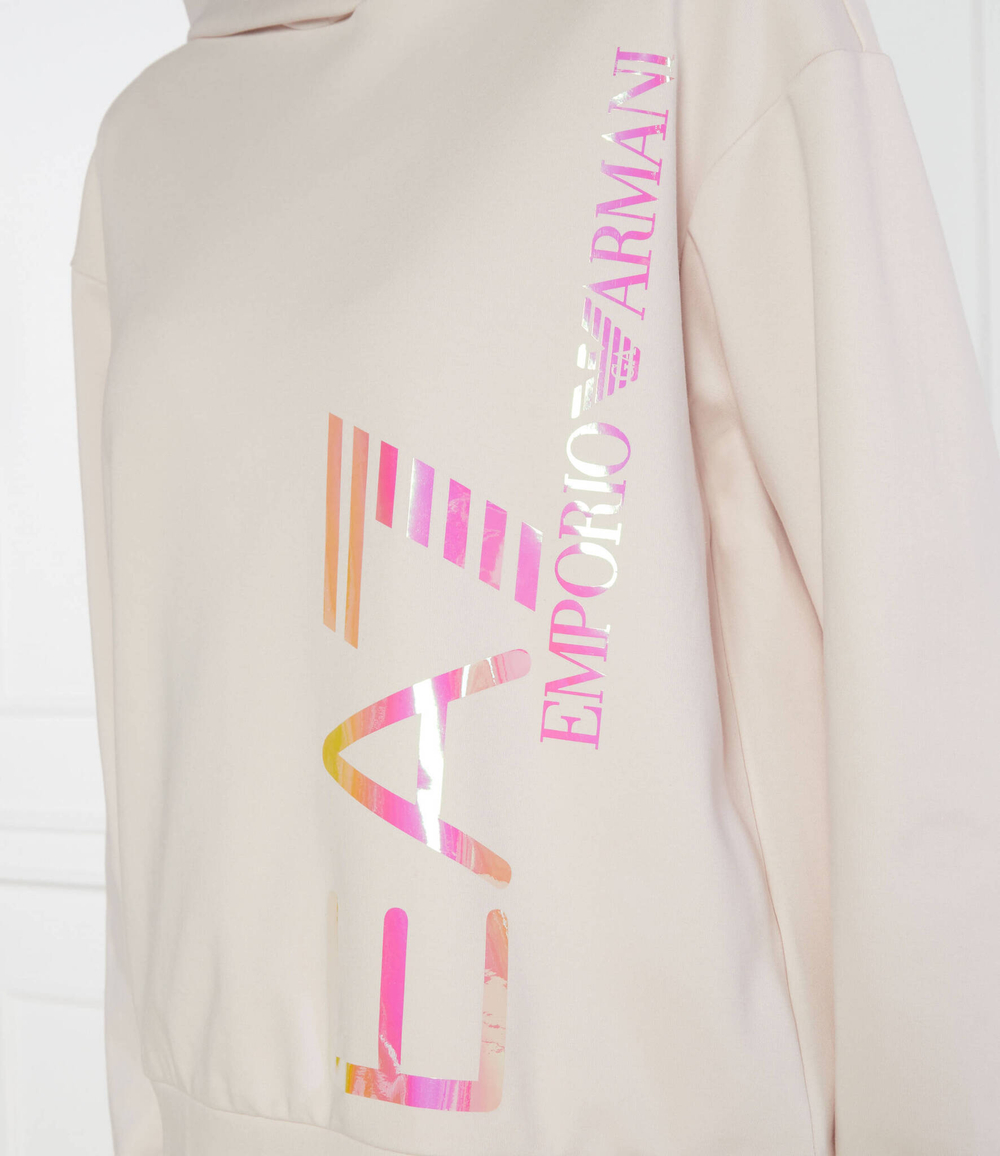 Худи EA7 - пудро-розовый(3DTM27 TJUKZ)