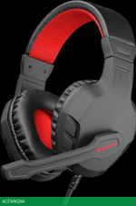 Наушники Defender Gaming Cujo Black/Red (64505)