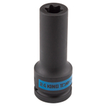 KING TONY (647524M) Головка торцевая ударная глубокая TORX Е-стандарт 3/4", E24
