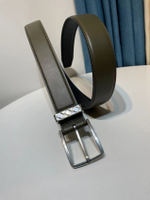 Ремень из мягкой итальянской телячьей кожи