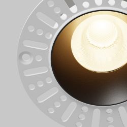 Светильник встраиваемый светодиодный Maytoni   DL121-15W-3K-TRS-B