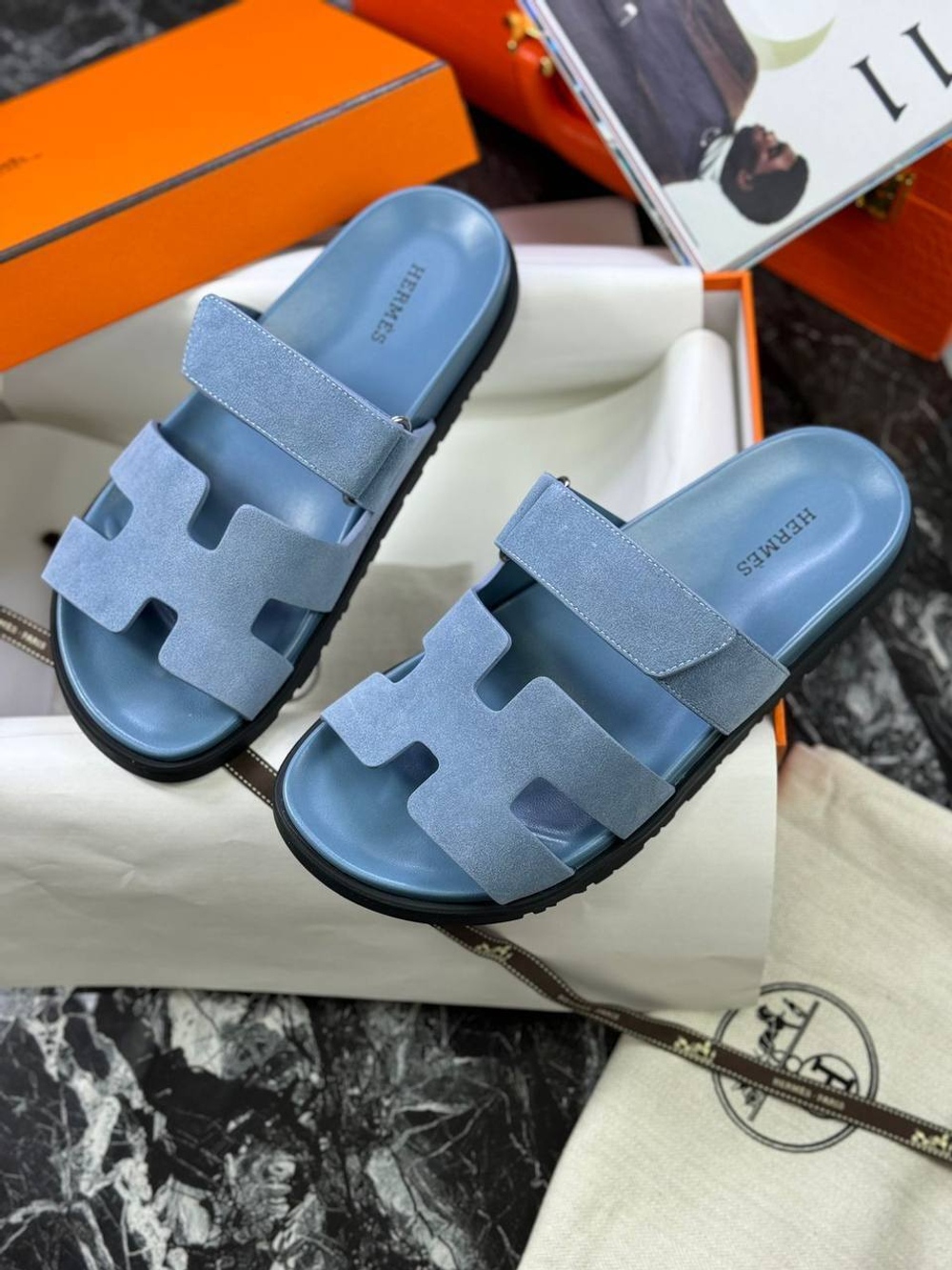 Шлепанцы Hermes