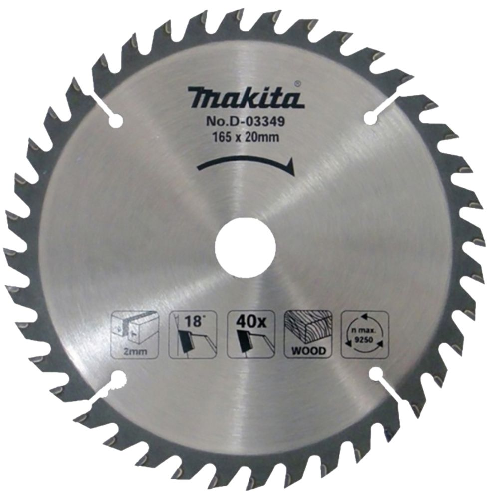 Пильный диск для дерева 185х30/20х2,2/1,4х40T Makita D-81309
