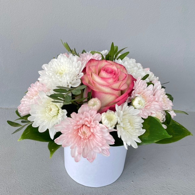 Цветочная композиция (в коробке 10*10 см)