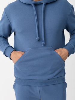 Костюм мужской спортивный (без начеса). Деним