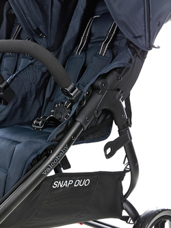 Прогулочная коляска для двойни Valco baby Snap Duo Flatt Matt/Deep Blue N0426