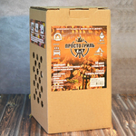 Набор для приготовления углей открытым способом, содержит: дрова, уголь, воспламенитель, спички