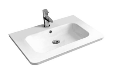 Раковина VCB-1RA600W из искусственного камня, цвет белый, , шт