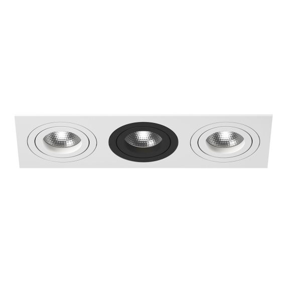 Комплект из светильника и рамки Lightstar Intero 16 (217536+217606+217607+217606) i536060706