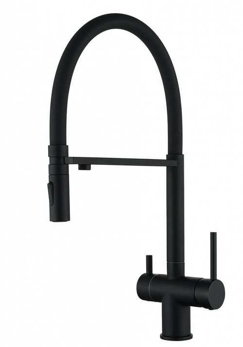 Смеситель для кухни под фильтр на магните GROCENBERG GB4096BL (Kerox Венгрия)