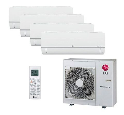 Мульти сплит-система LG на 4 комнаты (20+20+20+20 кв.м.)