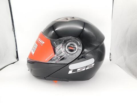 Шлем модуляр LS2 FF370 Чёрный глянец XXL