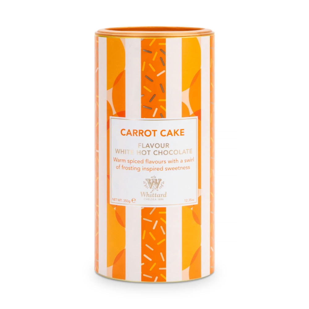 Whittard Chelsea 1886 Горячий шоколад со вкусом морковного пирога Carrot Cake Flavoured Hot Chocolate, 350г