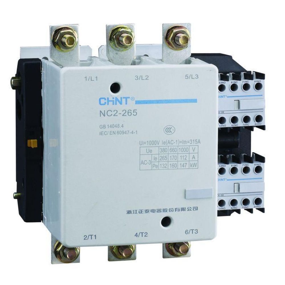 Контактор NC2-265 265А 110В AC-3 50Гц (R) CHINT 237026