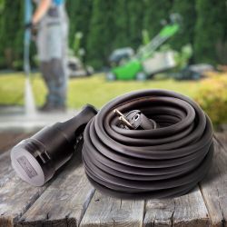 Удлинитель силовой ЭРА UPx-1e-3x1,5-10m-IP44(KG) в бухте с заземлением 1 розетка 10 м КГ 3х1,5мм2