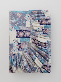 Простынь на резинке Сказка "Лоскутная мозаика" 180х200 см