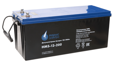 Аккумулятор Парус Электро HMS-12-200