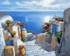 Картина по номерам Морской вернисаж