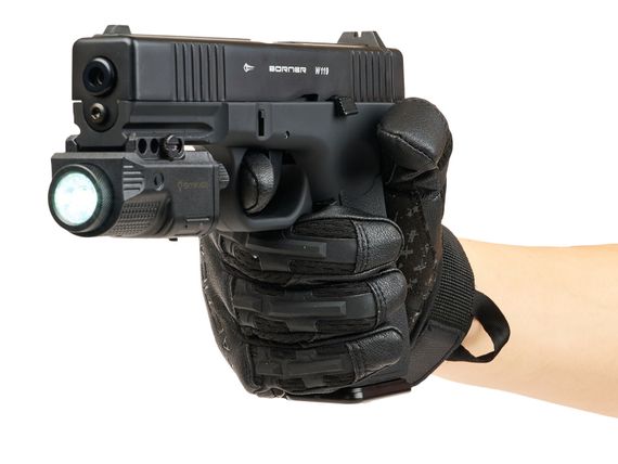 Фонарь подствольный пистолетный Skywoods Manul 460 люмен