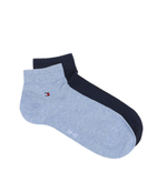 носки 2-pack quarter Tommy Hilfiger - голубой(342025001)