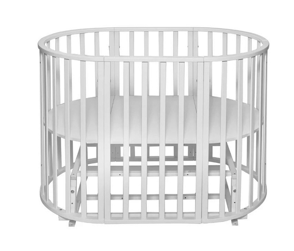 Кроватка-трансформер с маятником Sweet Baby Delizia V2 9 в 1 белый
